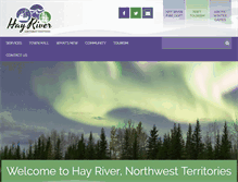 Tablet Screenshot of hayriver.com